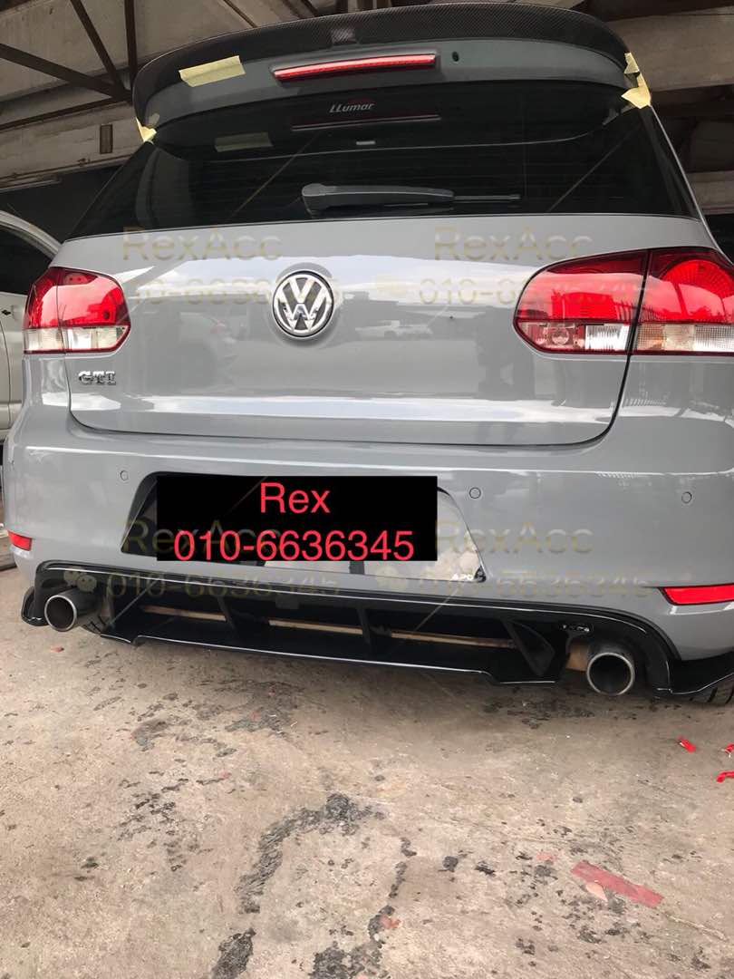 Golf MK6 GTI / R Revozport Small Spoiler | Rexsupersport - Specializes ...