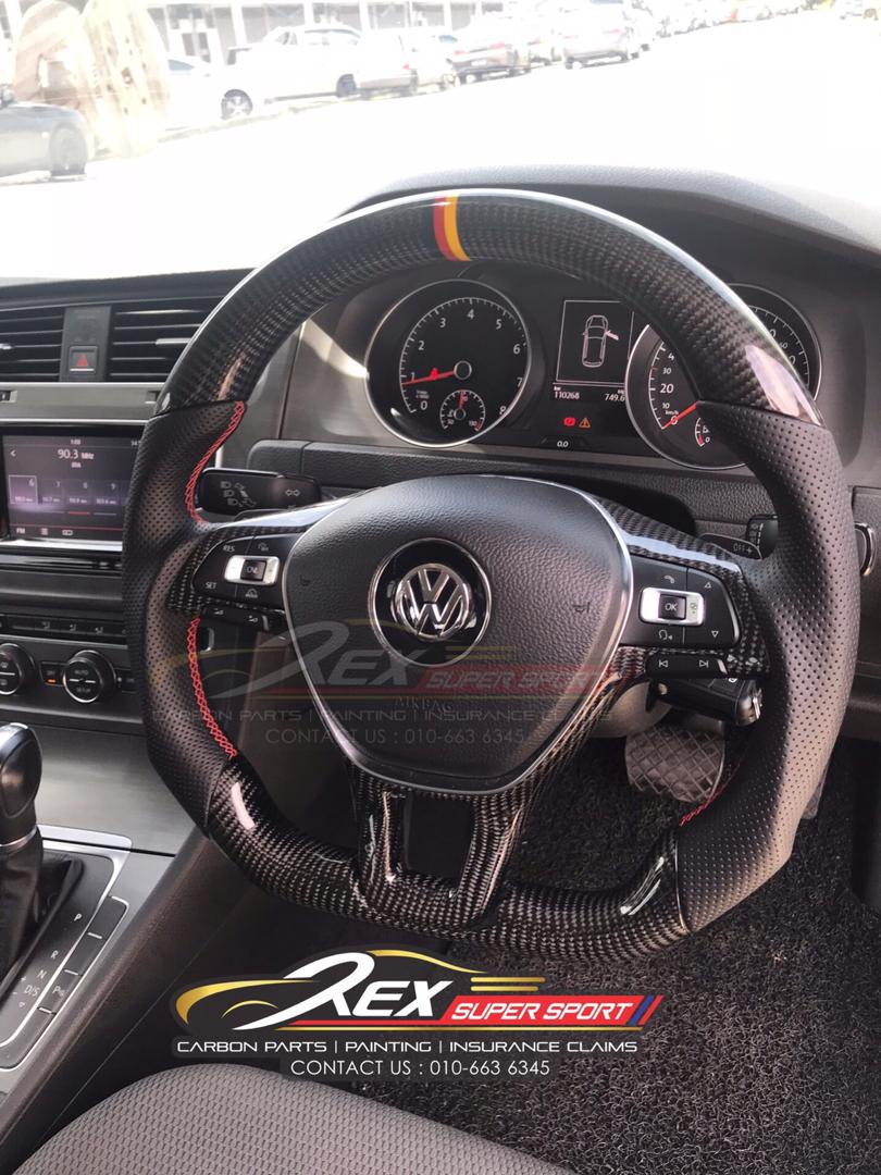 Golf Mk7 / Mk7.5 TSI / Passat / Jetta Carbon Steering Rexsupersport