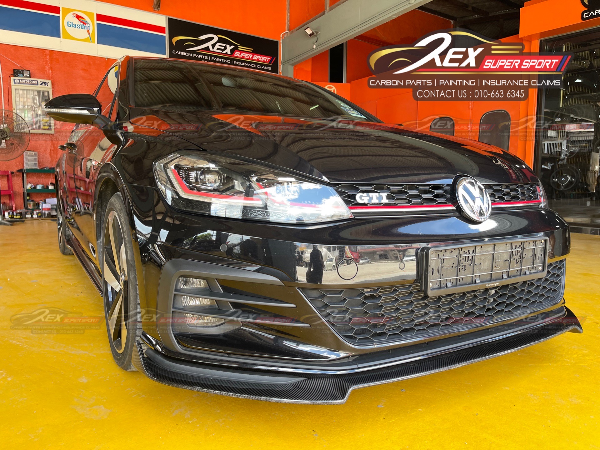 Golf MK7.5 GTI Front Lip WX | Rexsupersport - Specializes In Providing ...