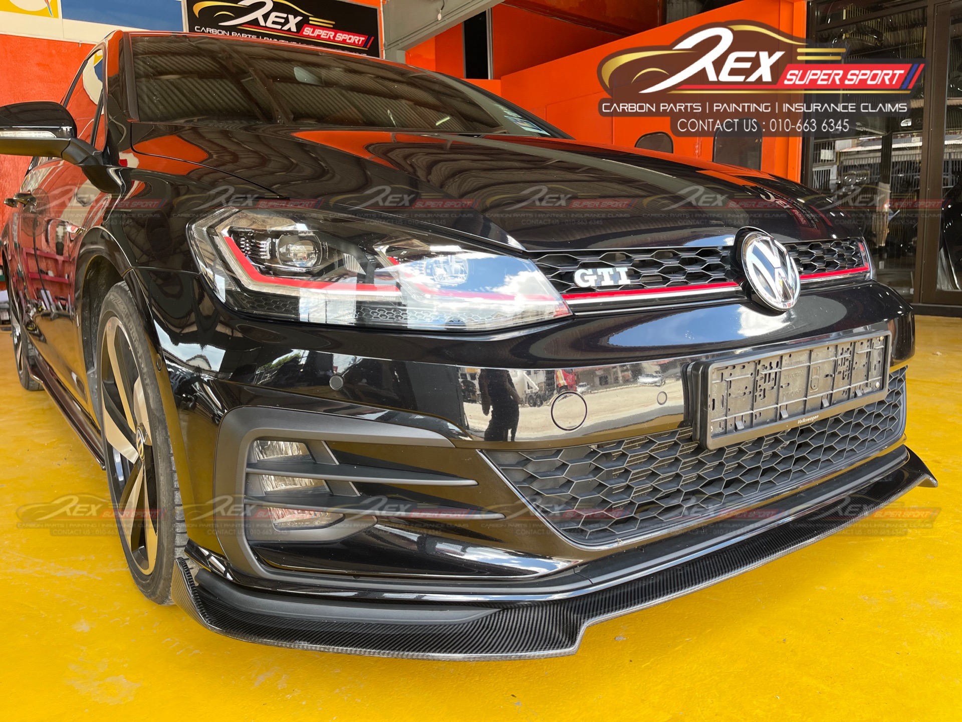 Golf MK7.5 GTI Front Lip WX | Rexsupersport - Specializes In Providing ...