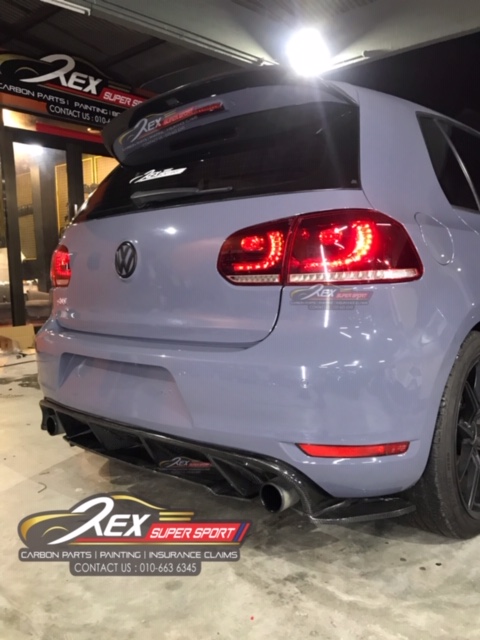 Golf Mk Gti Rear Diffuser Revozport Carbon Rexsupersport Specializes In Providing Carbon