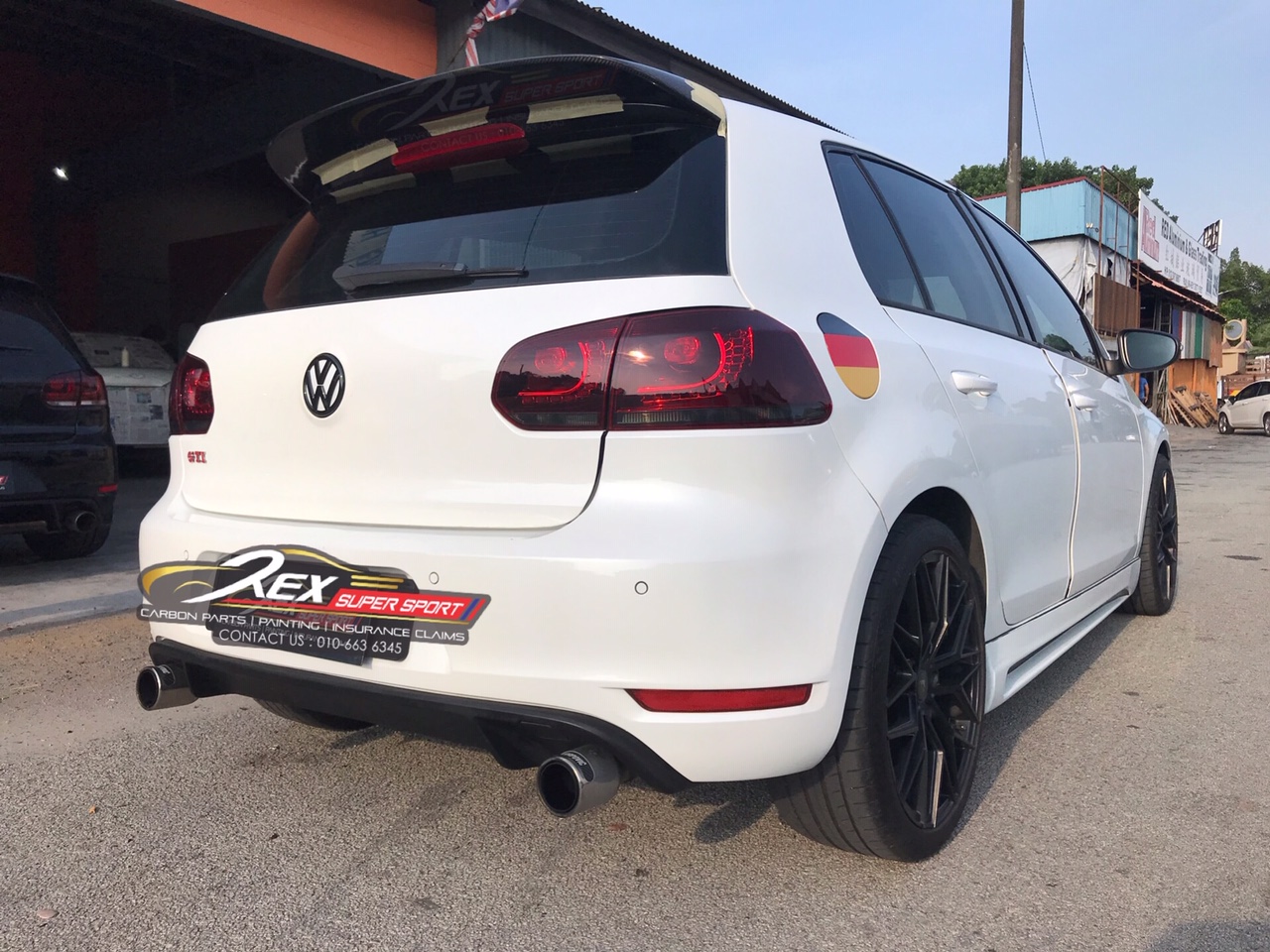 Golf MK6 TSI Spoiler Revozport | Rexsupersport - Specializes In ...