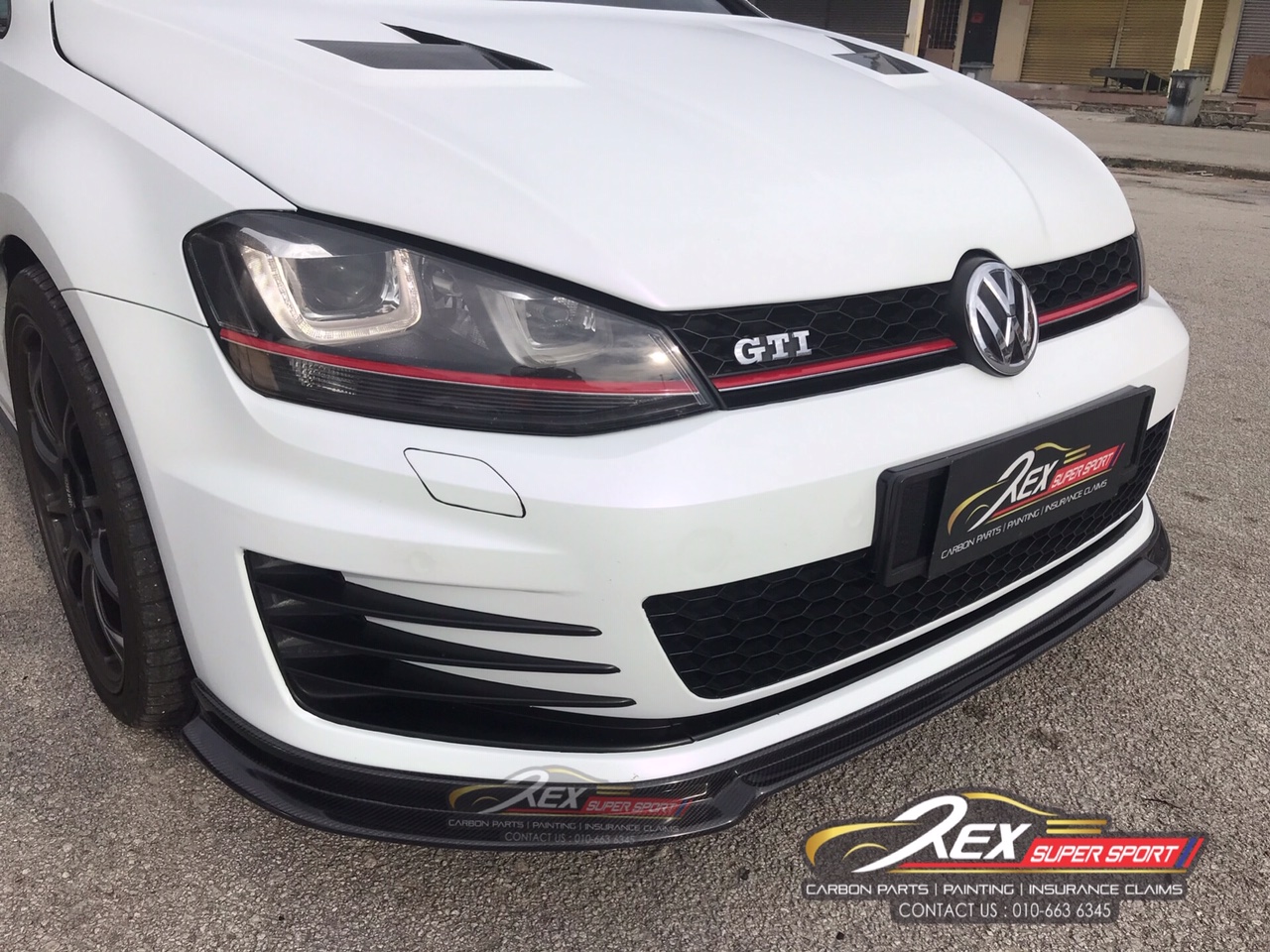 Volkswagen Mk7 Gti Front Lip Revozport 