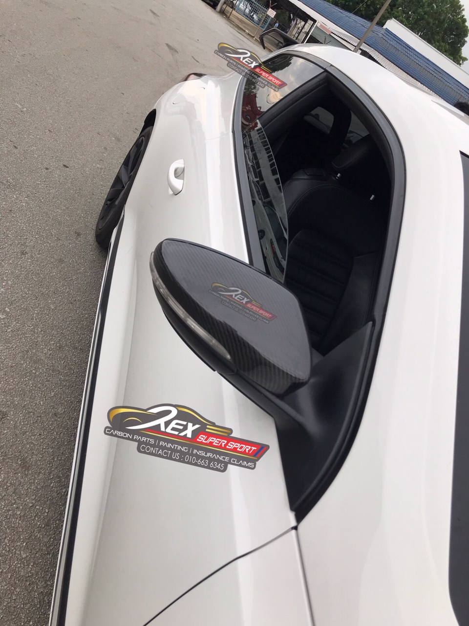 scirocco wing mirror cover