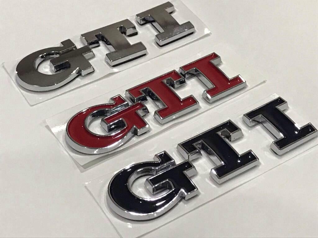 Volkswagen Rear GTI / R Emblem Rexsupersport Specializes In