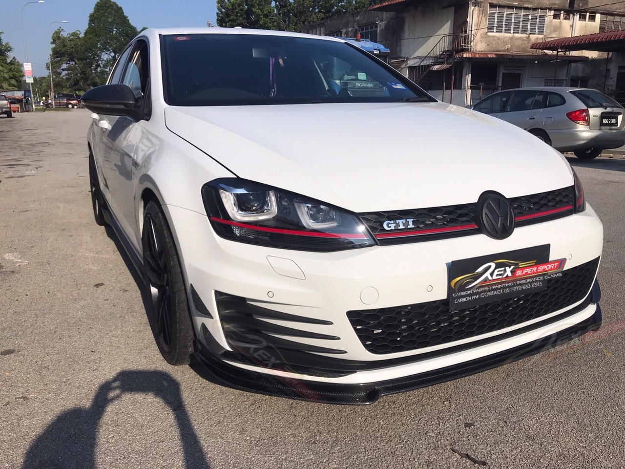 Volkswagen MK7 GTI Front Lip Revozport Rexsupersport Specializes In