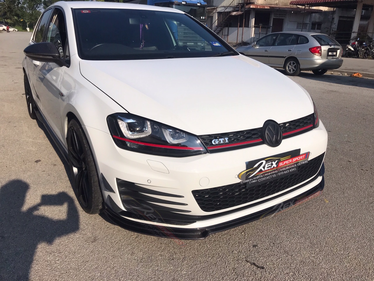 Volkswagen MK7 GTI Front Lip Revozport | Rexsupersport - Specializes In ...