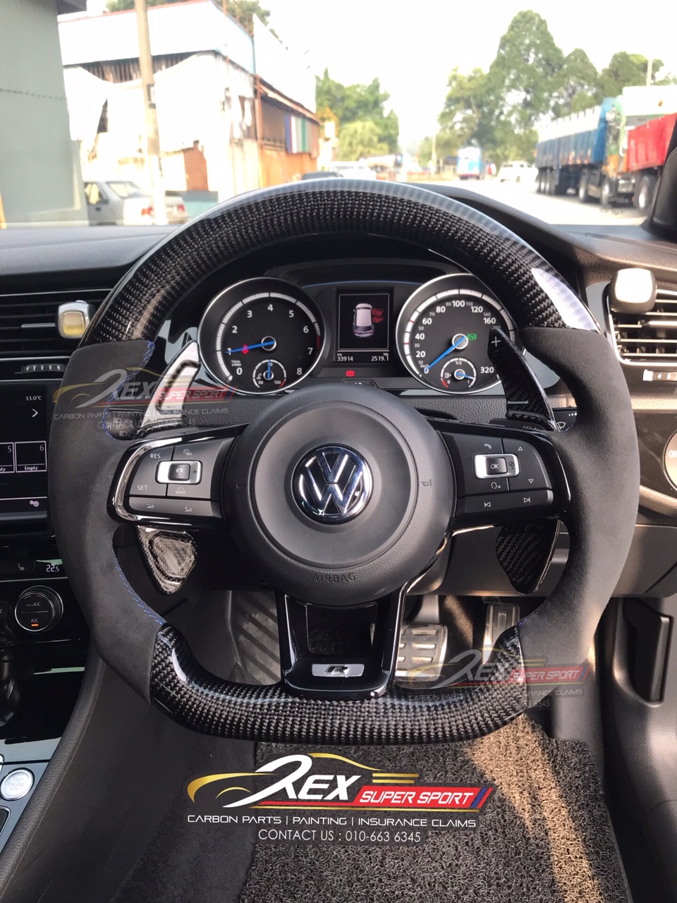 mk7 golf paddle shifters