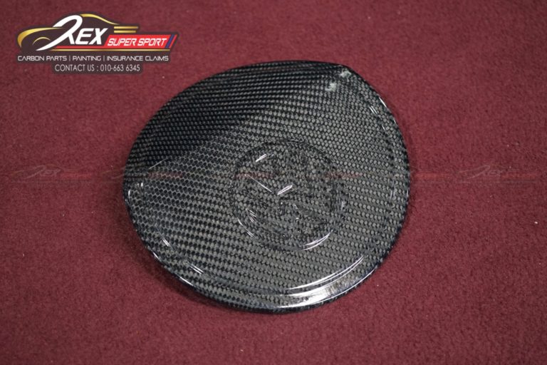 Golf MK6 Cabon Petrol Cover Carbon