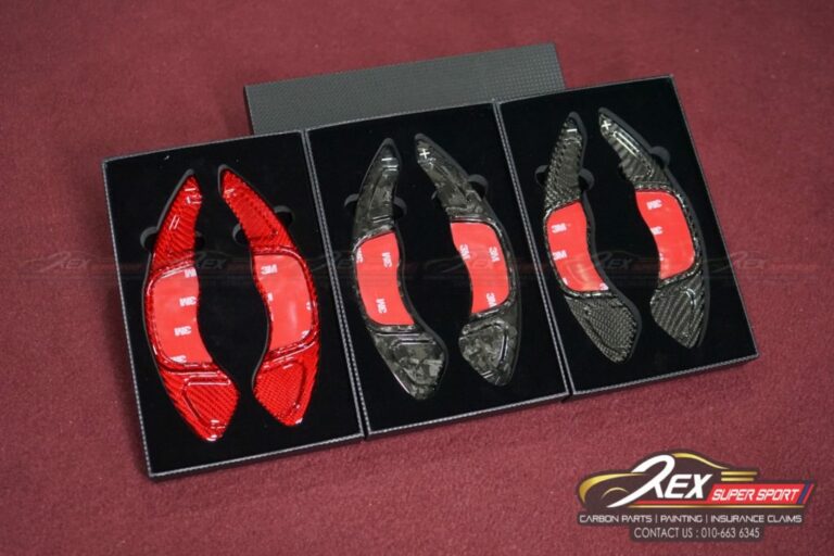 Golf MK7 / MK7.5 GTI R Paddle Shift Black / Red / Forged