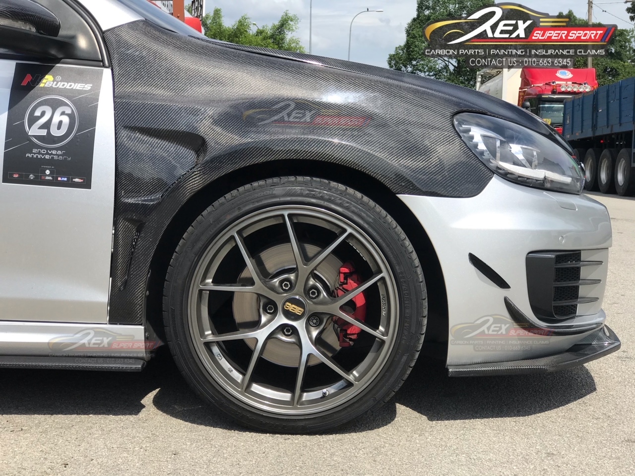 Golf MK6 Sport Fender Carbon | Rexsupersport - Specializes In Providing ...