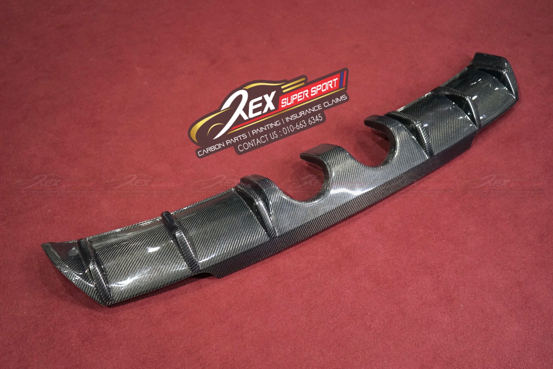 Golf Mk6 R Rear Diffuser Reife 