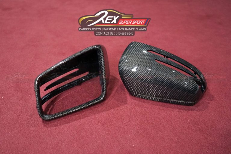 A-CLASS W176 A180 A200 A250 A45 Side Mirror Cover Carbon