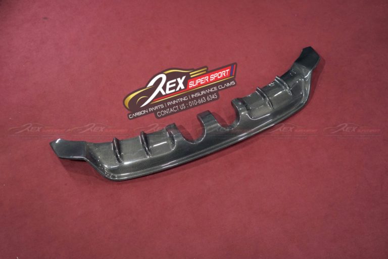 Golf MK6 R Rear Diffuser Exot Carbon