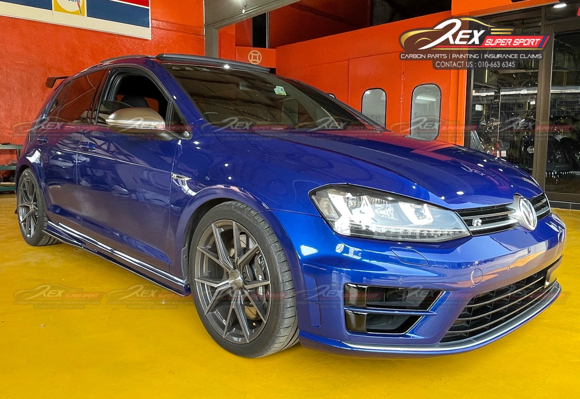 Golf MK7 / MK7.5 GTI R Side Skirt Lip Revozport | Rexsupersport ...