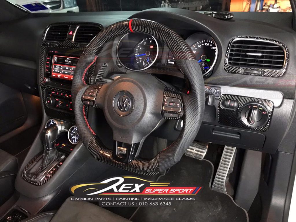 Volkswagen MK5 Carbon Steering