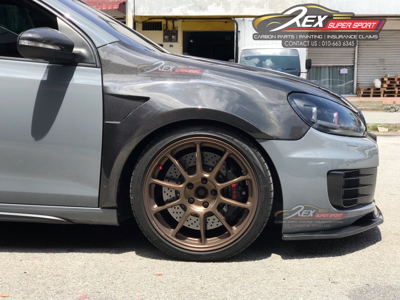 Golf Mk6 Fender Carbon Wide - Body | Rexsupersport - Specializes In ...