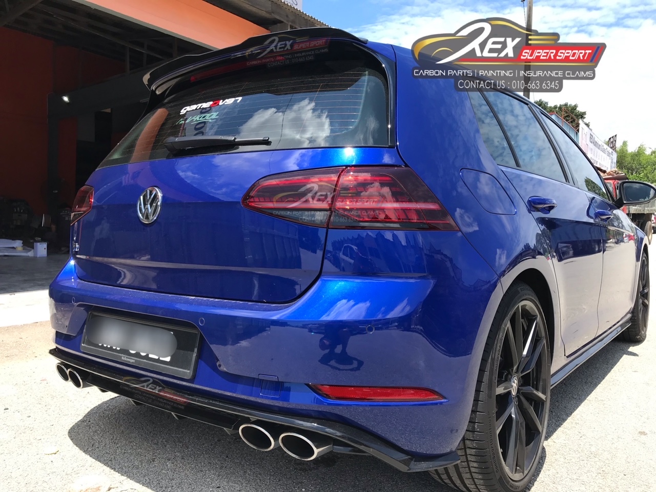 Golf Mk7 / MK7.5 Spoiler GTI R Maxton | Rexsupersport - Specializes In ...