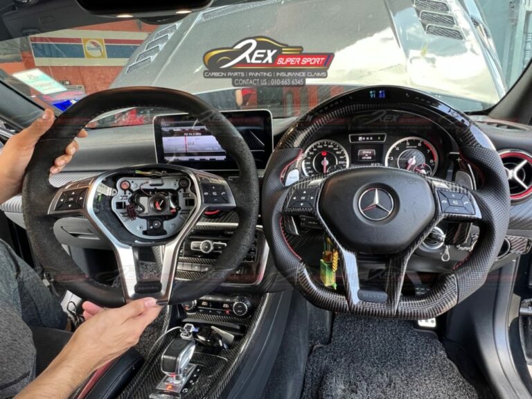 A-Class W176 CLA W117 Carbon Fiber Steering