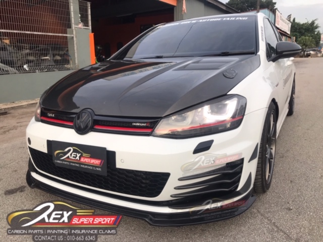 Golf MK7 GTI Bumper Fog Lamp Fins Cover | Rexsupersport - Specializes ...