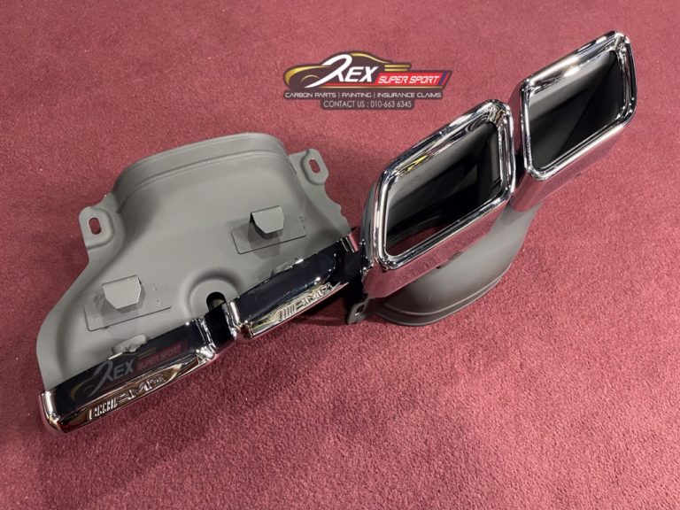 C-CLASS W205 C200 C250 C300 C43 C63 AMG Tail Pipe Set