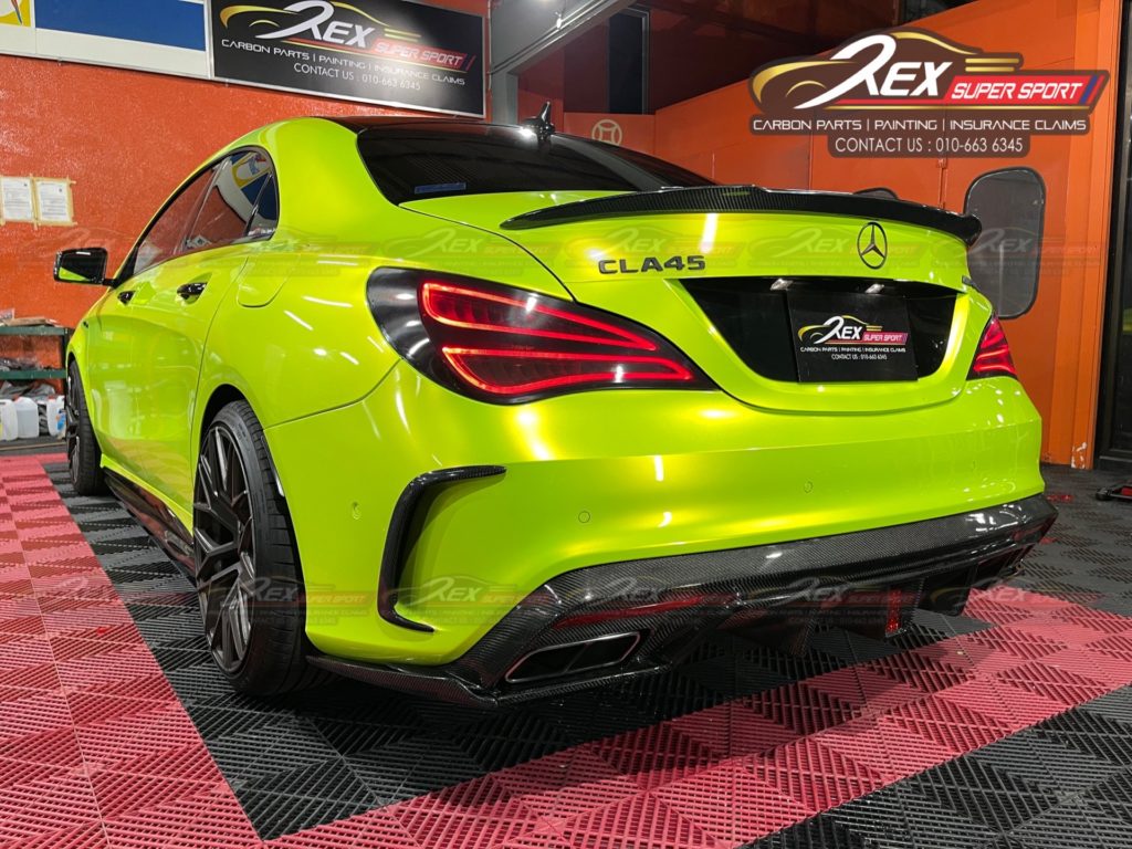CLA-Class AMG Logo Lettering Colored in Black 118 Genuine Mercedes-AMG  A1188173100