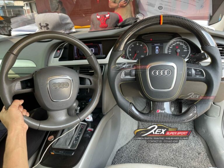 Audi Carbon Fiber Steering