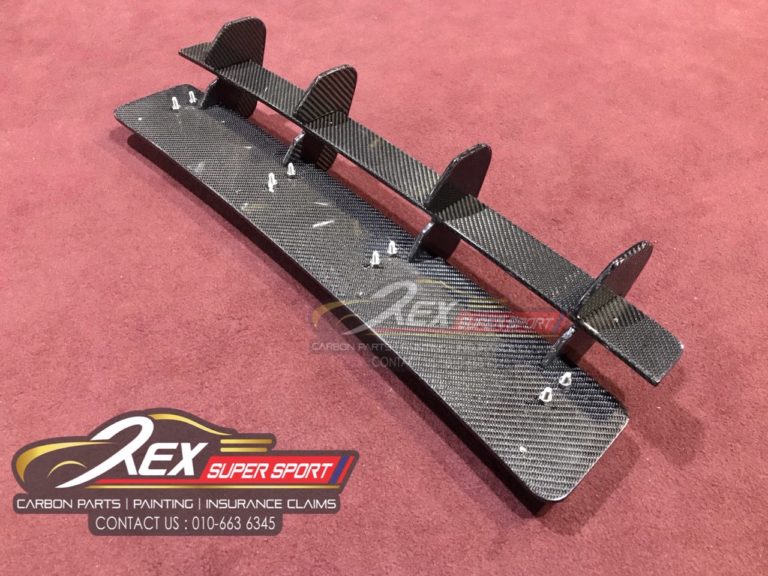 Golf Mk7.5 R Maxton Rear Diffuser Carbon