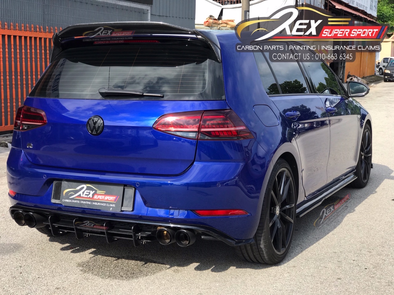 golf r mk7 diffuser