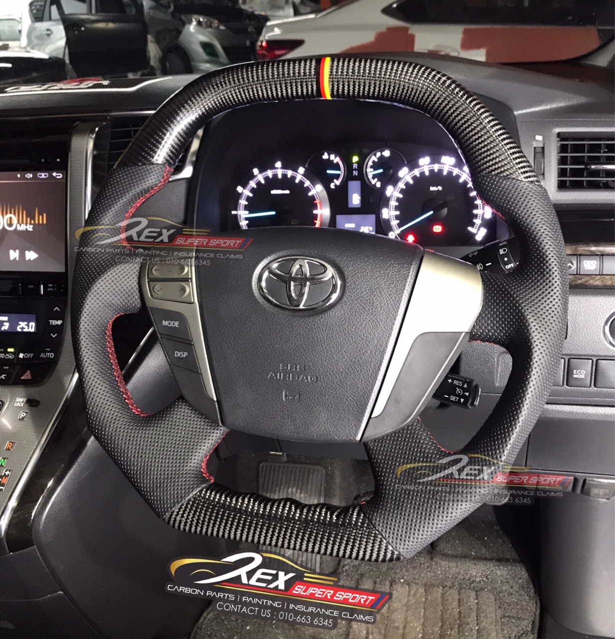 Toyota Alphard Carbon Steering | Rexsupersport - Specializes In ...