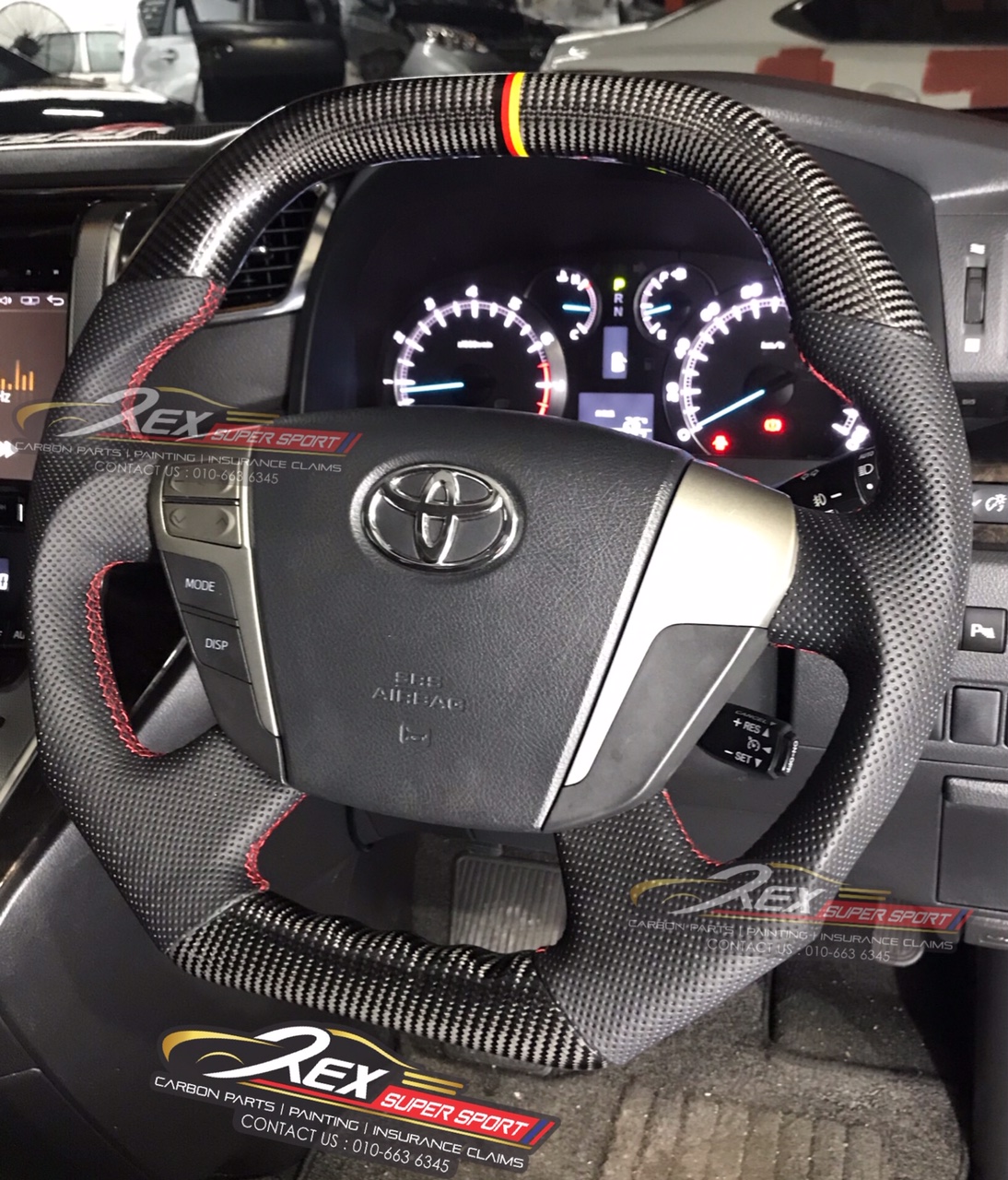 Toyota Alphard Carbon Steering | Rexsupersport - Specializes In ...