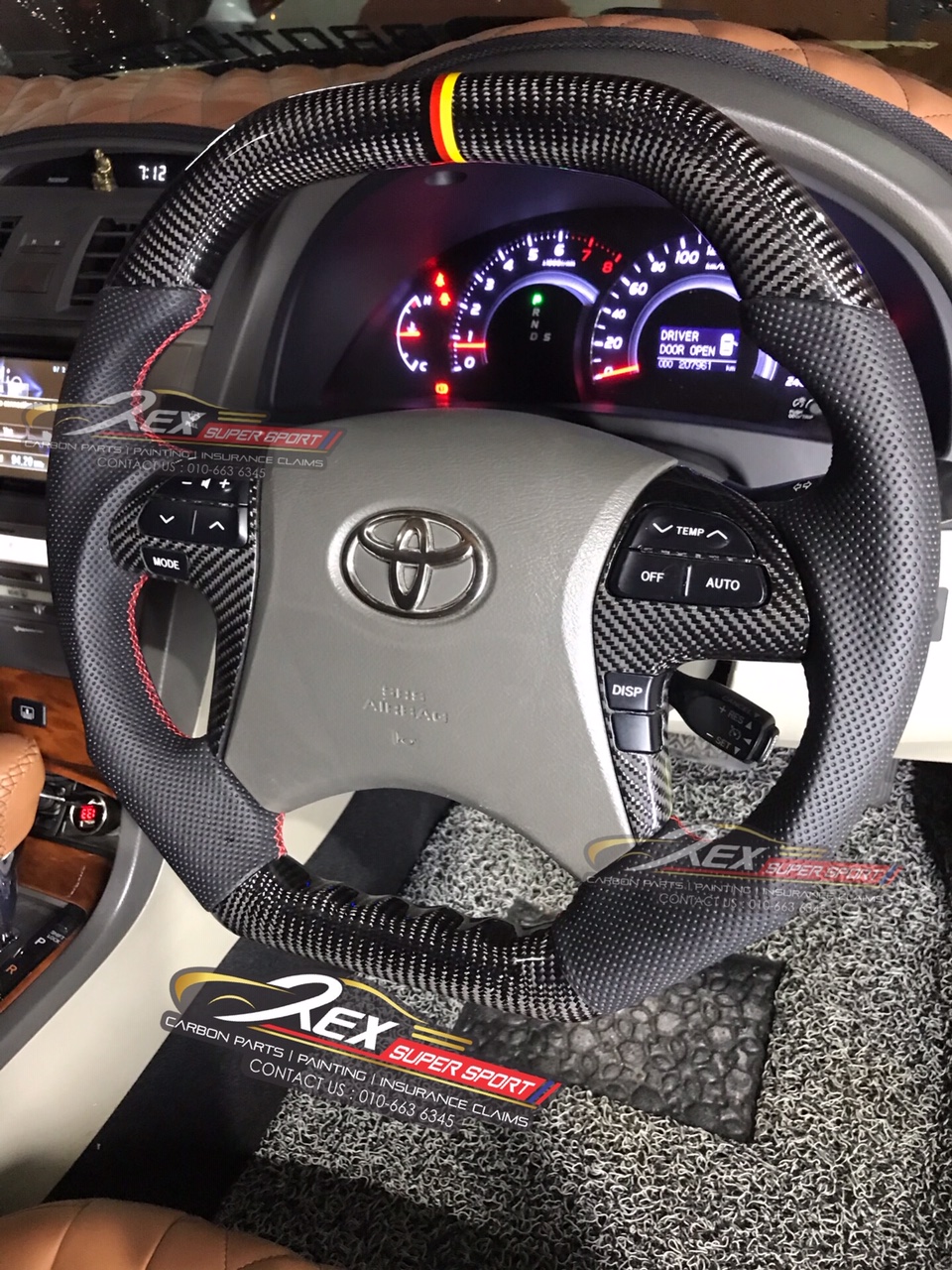 Toyota Camry Carbon Steering | Rexsupersport - Specializes In Providing ...