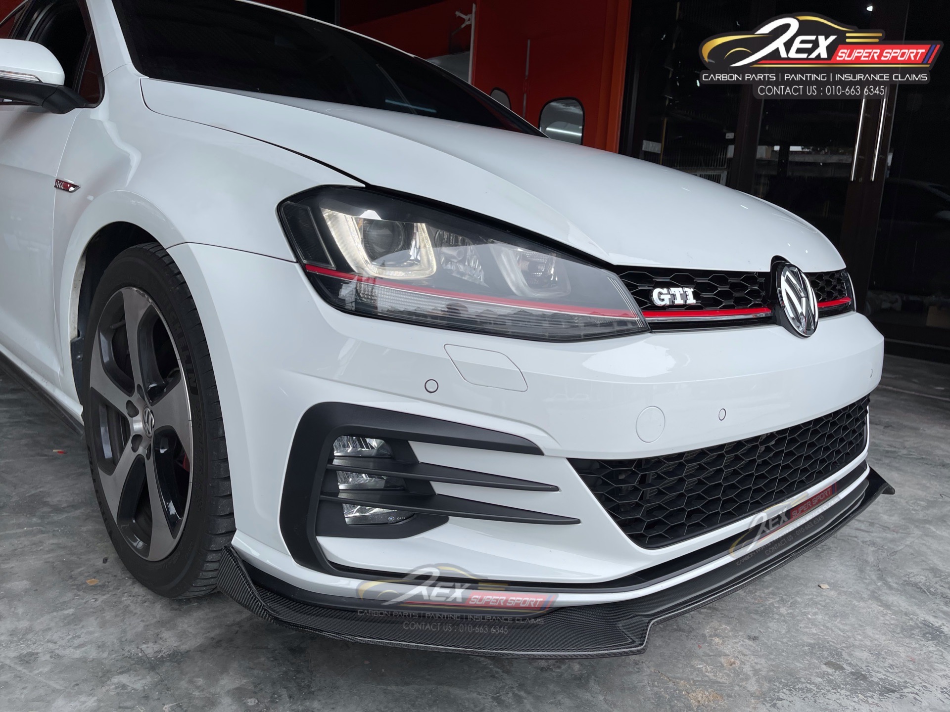 Golf MK7.5 GTI Front Lip WX Rexsupersport Specializes In Providing