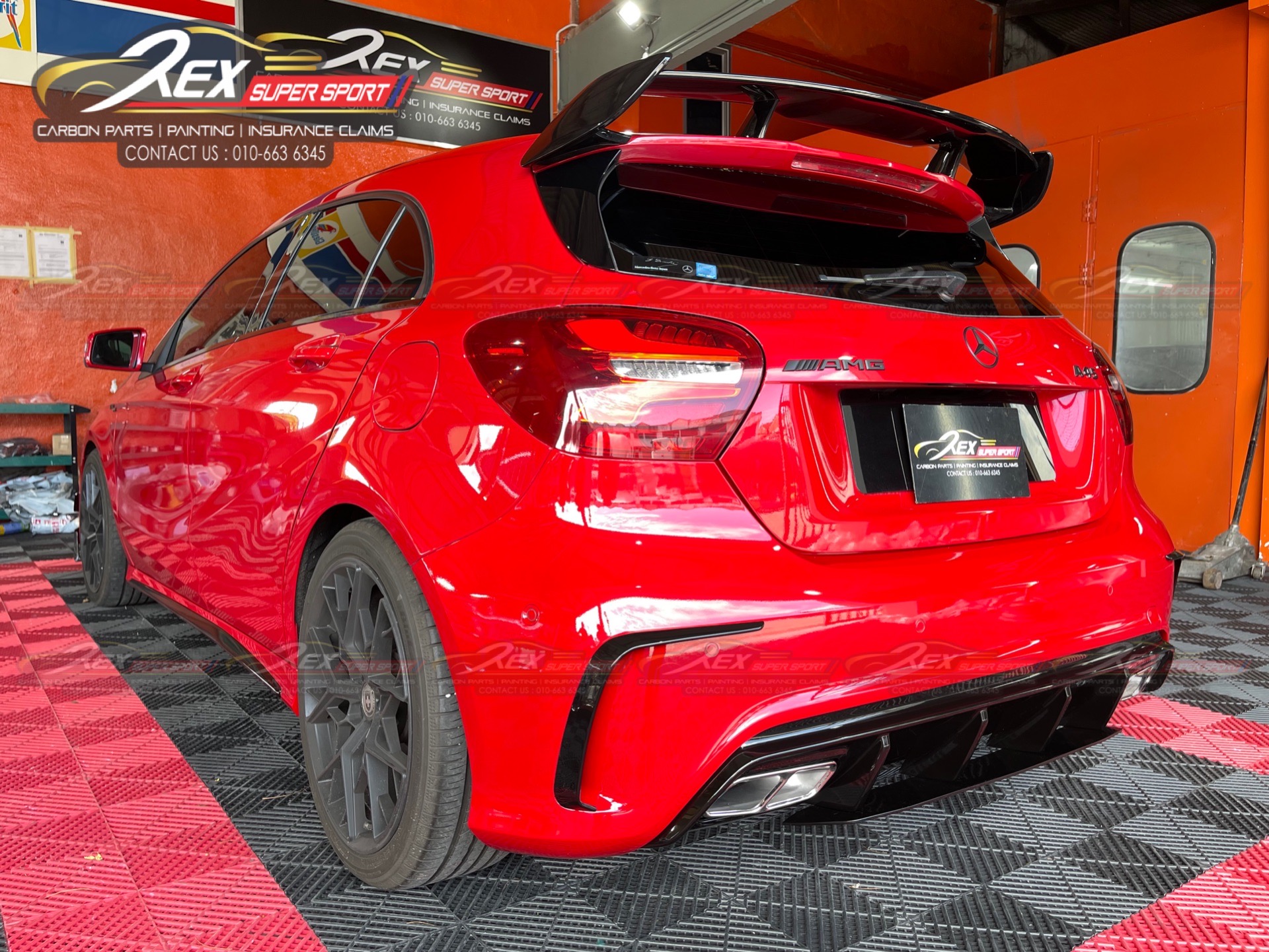 AClass W176 A180 A200 A250 A45 AMG Bodykit Facelift Set