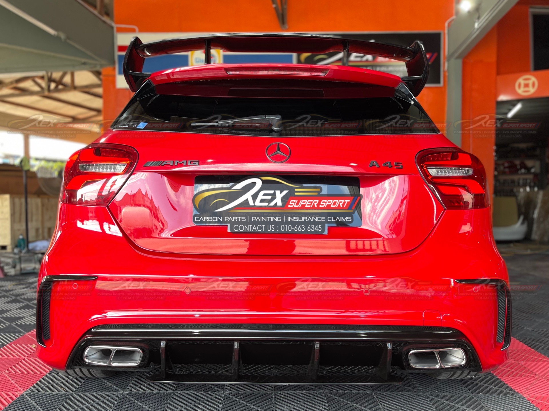 AClass W176 A180 A200 A250 A45 AMG Bodykit Facelift Set