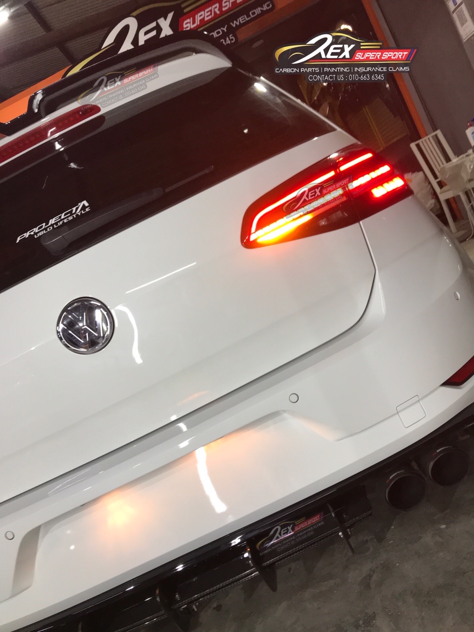 Golf MK7 / MK7.5 Dynamic LED Rear Lamp Rexsupersport Specializes In