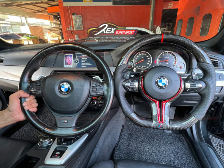 Carbon Fiber M5 F90 M6 F12 Steering Wheel Full Set