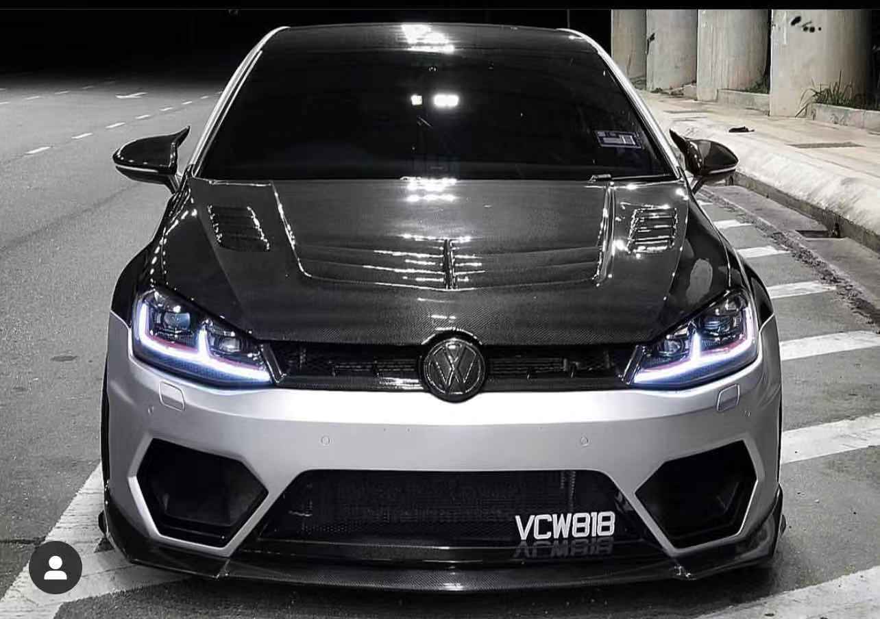 Golf MK7 / MK7.5 Varis Hood Carbon Rexsupersport Specializes In Providing Carbon