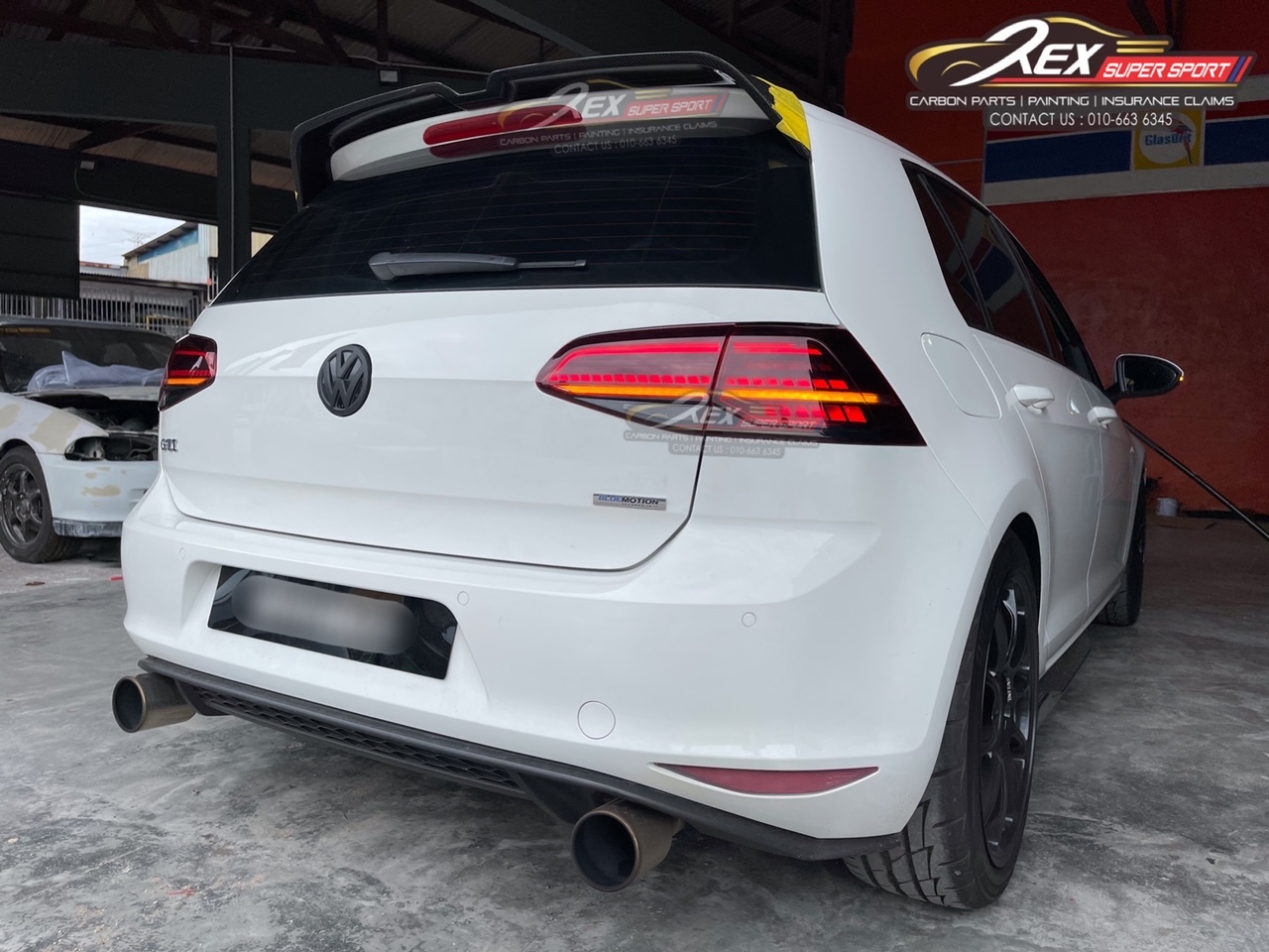 Golf MK7 / MK7.5 Spoiler TSI Oettinger | Rexsupersport - Specializes In ...