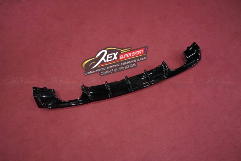 BMW F30 MP Rear Diffuser M Performance Quad Exhaust Black