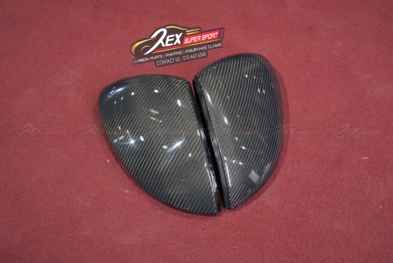 Golf MK8 GTI R R-Line Side Mirror Cover Carbon