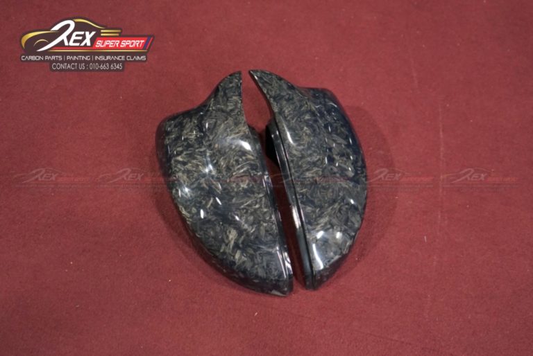 Golf MK6 Super Sport Side Mirror Cover Forged Carbon