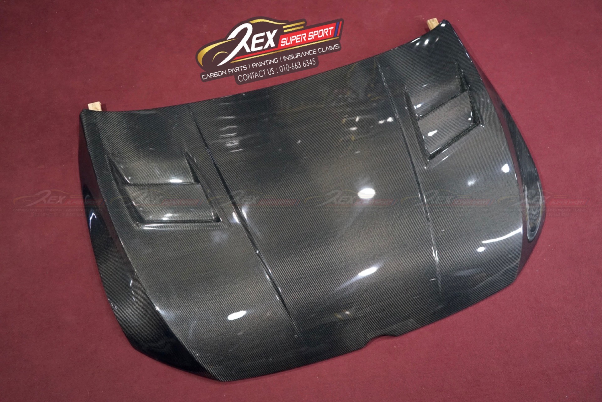 Golf MK8 GTI R RLine / Hood Aspec Carbon Rexsupersport