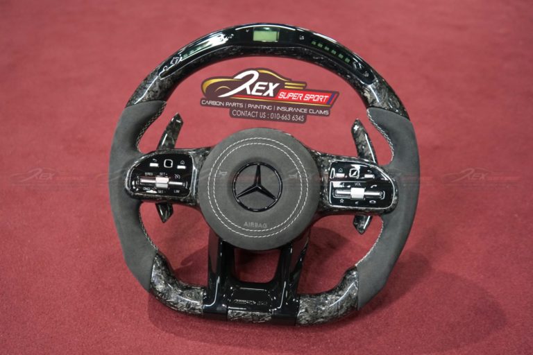 New 45s LED Performance Forged Carbon Steering For All MERCEDES