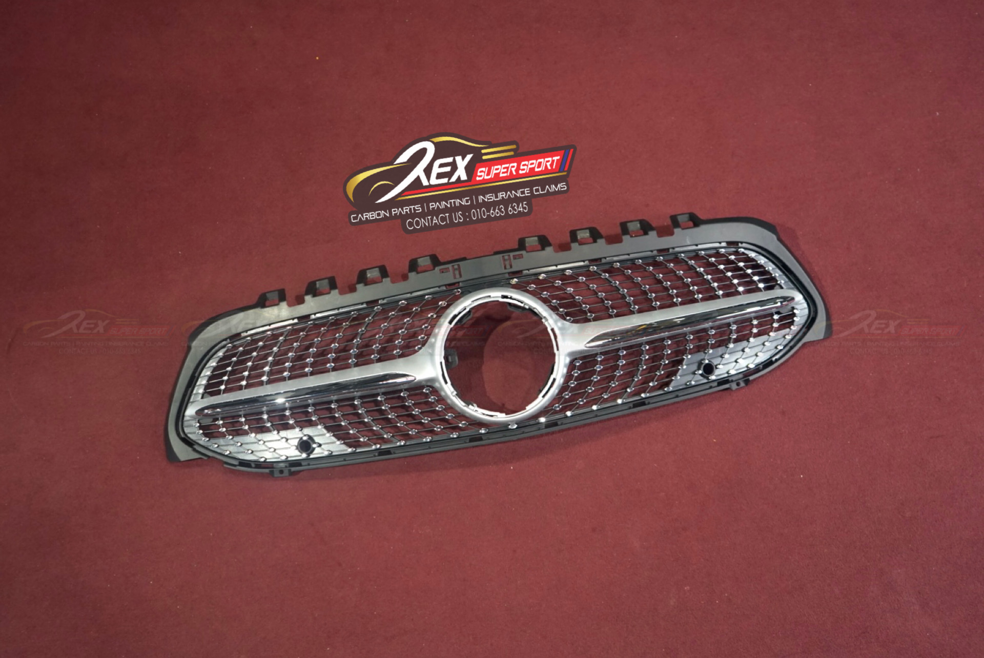 ACLASS W177 V177 A200 A250 A35 A45s Front Grill Diamond