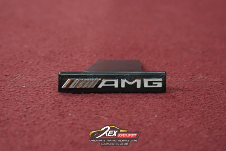 Mercedes Front Grill AMG Logo A-Class CLA GLA C-Class Badge Emblem