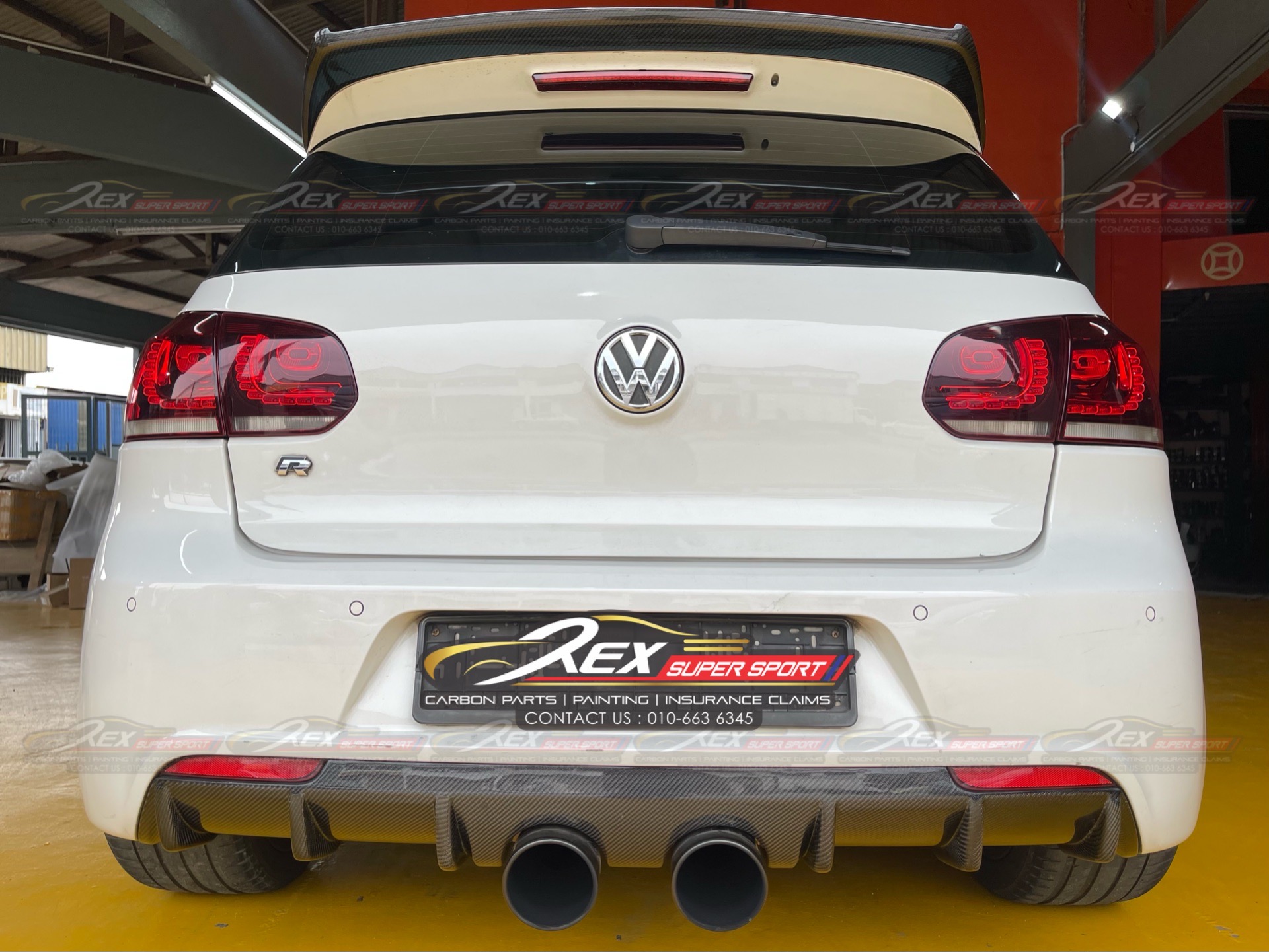 Golf MK6 R Rear Diffuser Reife | Rexsupersport - Specializes In ...