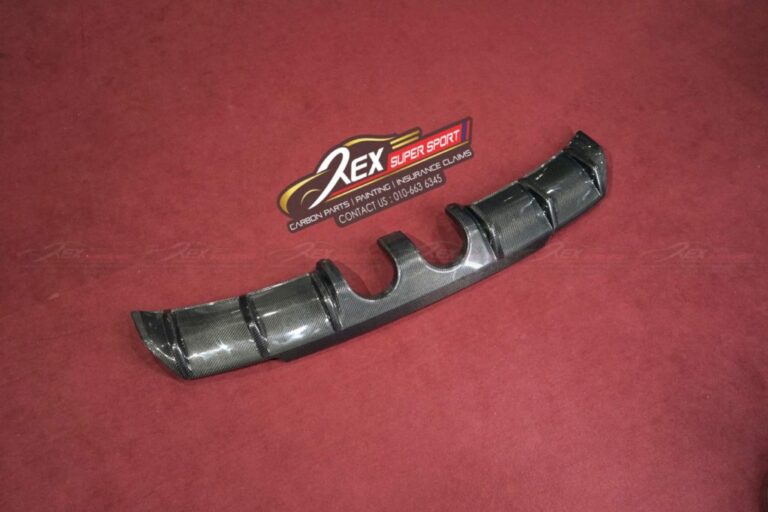 Golf MK6 R Rear Diffuser Reife Carbon