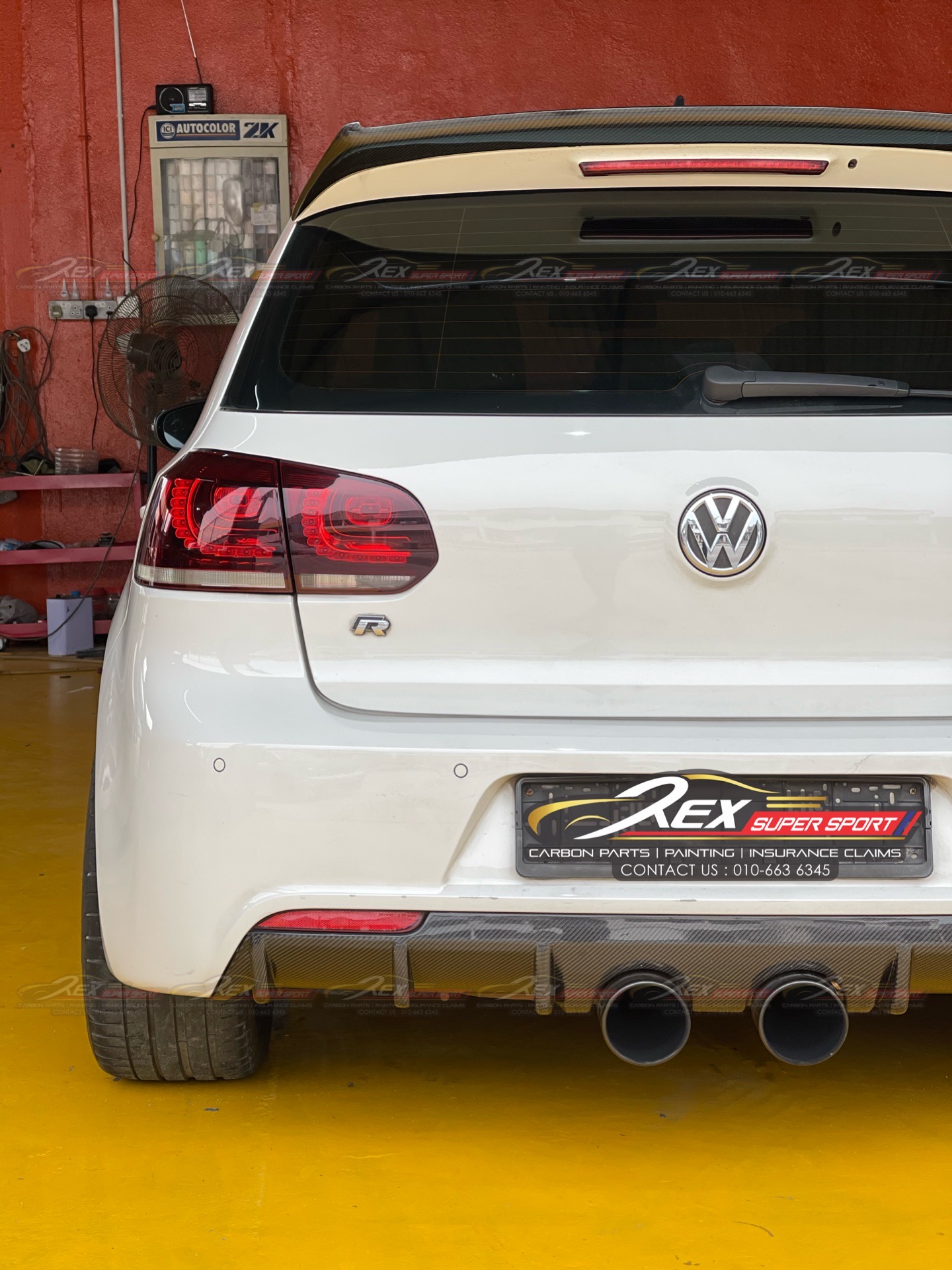 Golf MK6 R Rear Diffuser Reife | Rexsupersport - Specializes In ...