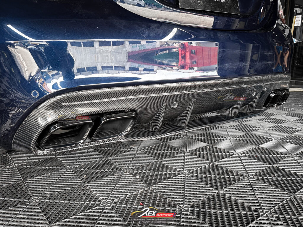 C-CLASS W205 C200 C250 C300 C43 C63 Rear Diffuser C63s Carbon ...